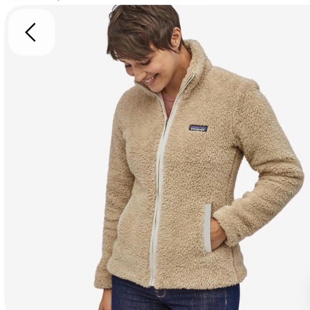 Patagonia Women's Tan Los Gatos  Fleece Jacket